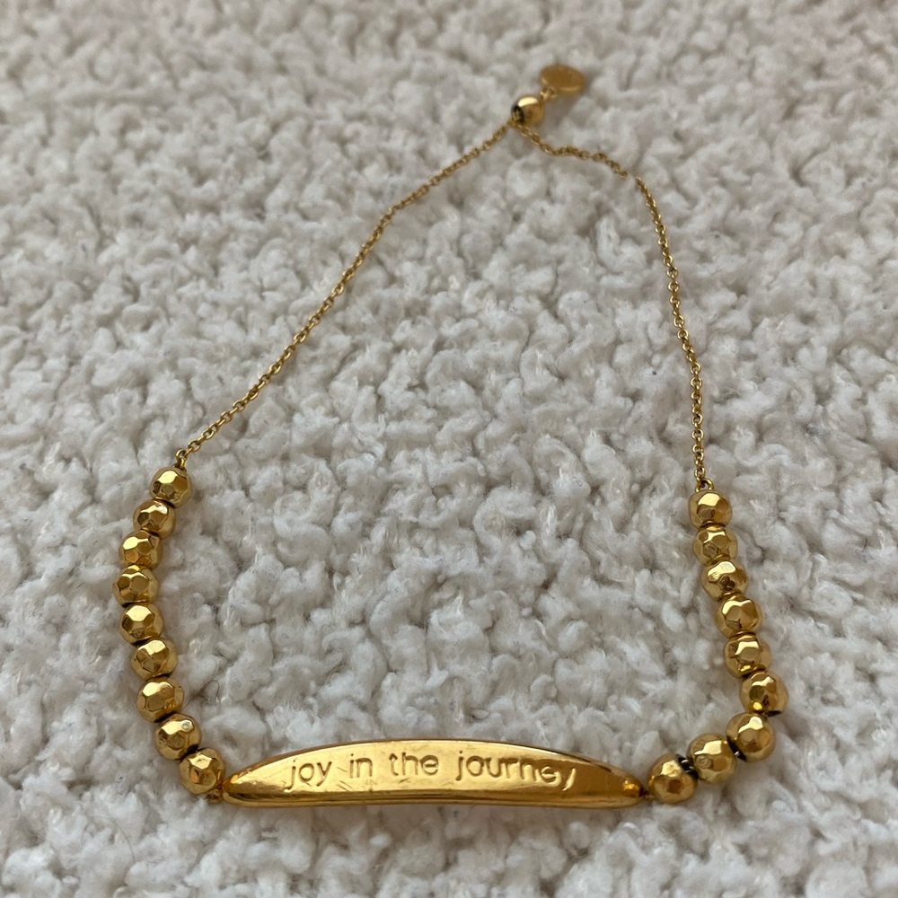 Gorjana Intention Bracelet: Joy in the Journey